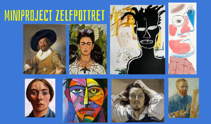 miniproject | Zie mij eens! - zelfportretten